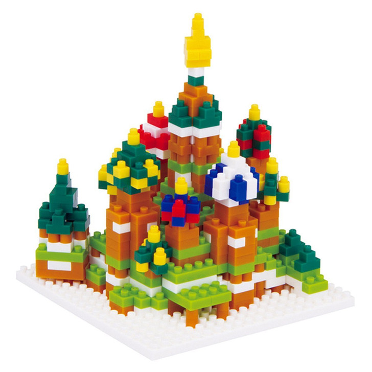 Kawada NBH-051 nanoblock Saint Basil's Cathedral Russia (4972825144923)