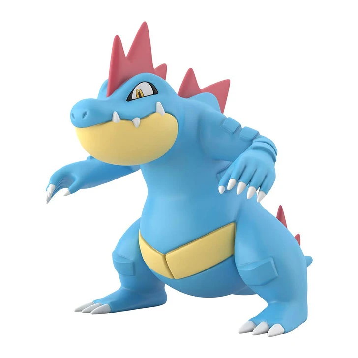 Bandai Candy Pokemon Scale World Johto Region Feraligatr 1/20 Scale Figure