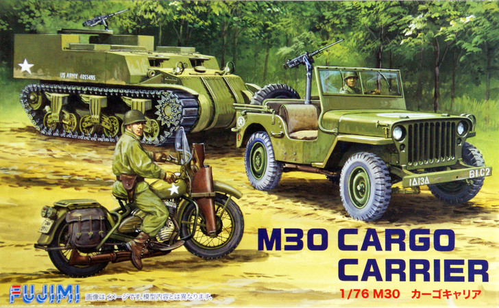 Fujimi SWA15 Special World Armor M30 Cargo Carrier 1/76 Scale Kit (4968728762159)
