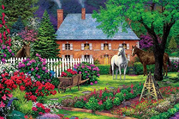 APPLEONE Jigsaw Puzzle 1000-791 Country Garden (1000 Pieces)