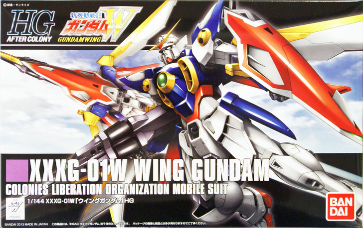 Bandai HGUC 162 Gundam XXXG-01W WING GUMDAM 1/144 Scale Kit (4573102577504)