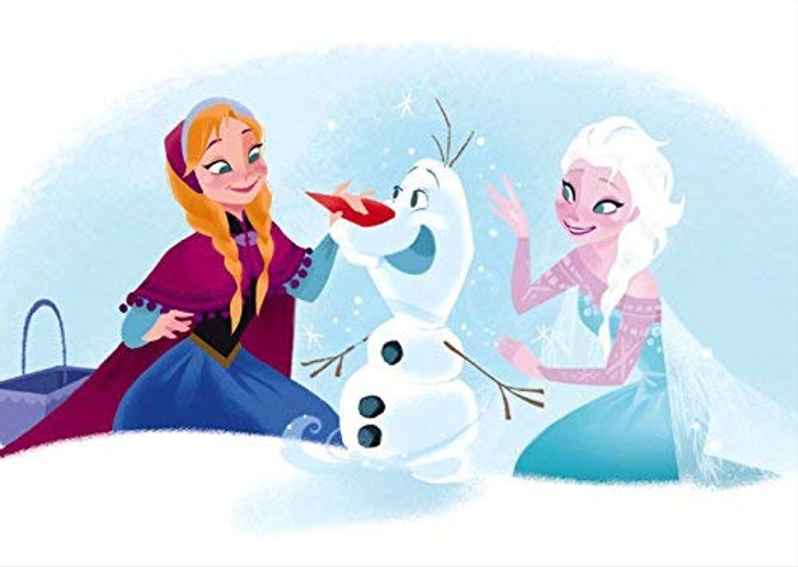 Tenyo Japan Jigsaw Puzzle D108-769 Disney Frozen Do You Wanna Build a Snow Man (108 Pieces)