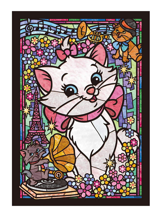 Tenyo Japan Jigsaw Puzzle DSG266-752 Disney Marie (266 Pieces)