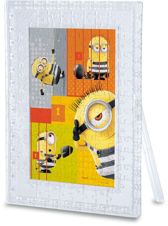 Yanoman Clear Stand Jigsaw Puzzle 2500-35 Minions Prisoners?! (132 Pieces)