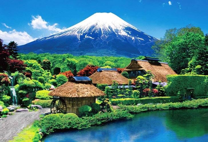 Beverly Jigsaw Puzzle 51-194 World Heritage Oshino Mount Fuji (1000 Pieces)