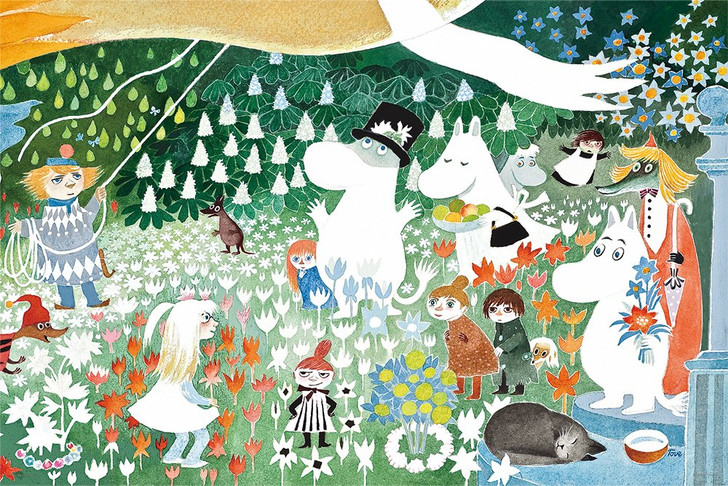 Yanoman Jigsaw Puzzle 10-1289 Moomin The Danger | PlazaJapan