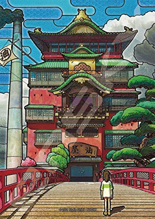 Ensky Jigsaw Puzzle 208-AC59 Studio Ghibli Spirited Away The Aburaya Art Crystal (208 Pieces)