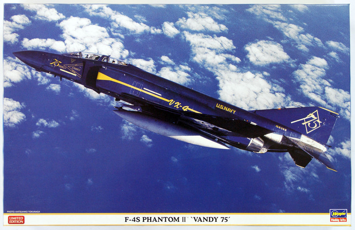 Hasegawa 07355 F-4S Phantom II Vandy 75 1/48 Scale Kit (4967834073555)
