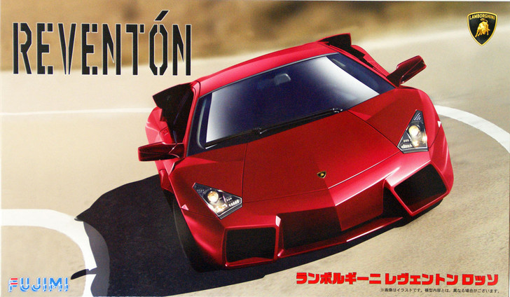 Fujimi RS 125749 Lamborghini Reventon Rosso 1/24 scale kit (4968728125749)