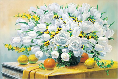 APPLEONE Jigsaw Puzzle 2000-045 Good Luck Flowers (2000 Pieces)