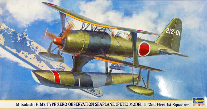 Hasegawa 09895 Mitsubishi F1M2 TYPE ZERO OBSERVATION SEAPLANE 1/48 scale kit AKS (4967834098954)