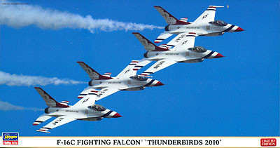 Hasegawa 09935 F-16C Fighting Falcon Thunderbirds 2010 1/48 Scale Kit (4967834099357)