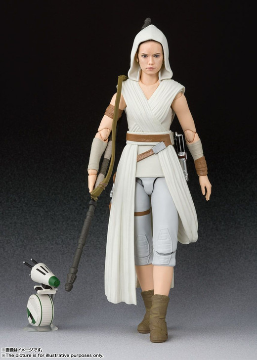 Bandai S.H. Figuarts Rey & D-O Figure (Star Wars: Episode IX - The Rise of Skywalker)