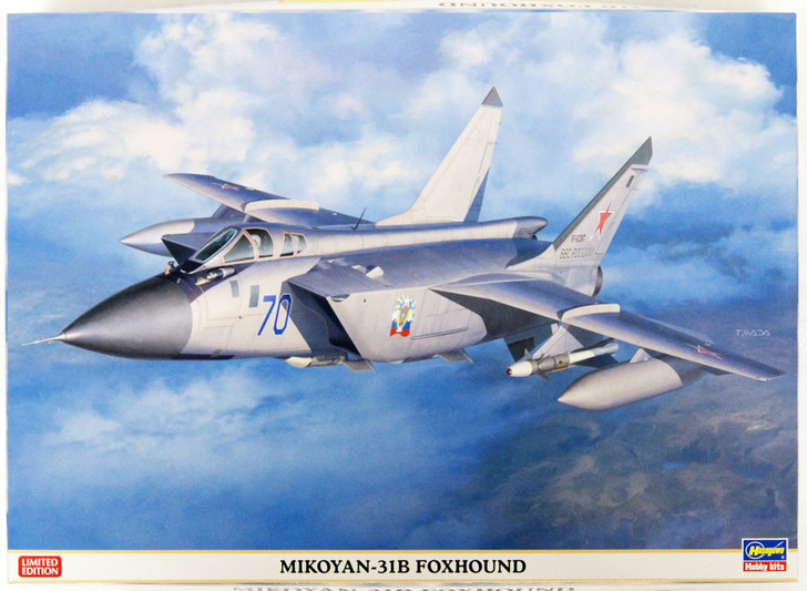 Hasegawa 02321 MIKOYAN MIG-31B FOXHOUND 1/72 Scale Kit