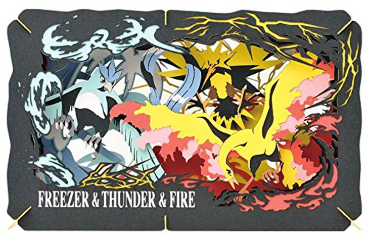 Ensky Paper Theater PT-L02 Pokemon Articuno, Zapdos, and Moltres