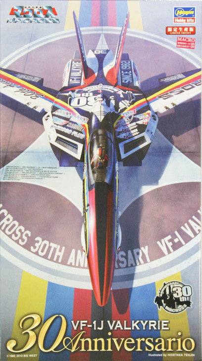 Hasegawa 65823 Macross VF-1J Valkyrie Macross 30th Anniversary 1/72 Scale AKS