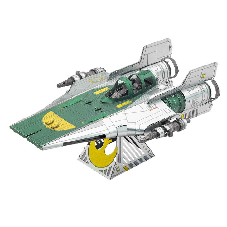 Tenyo Metallic Nano Puzzle W-ME-037M Star Wars Resistance A-Wing Fighter