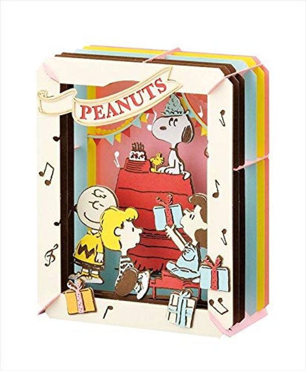 Ensky Paper Theater PT-138 Peanuts Happy Birthday