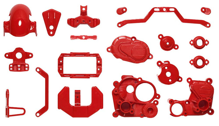 Tamiya 54916 (OP1916) T3-01 A Parts Gear Box Red