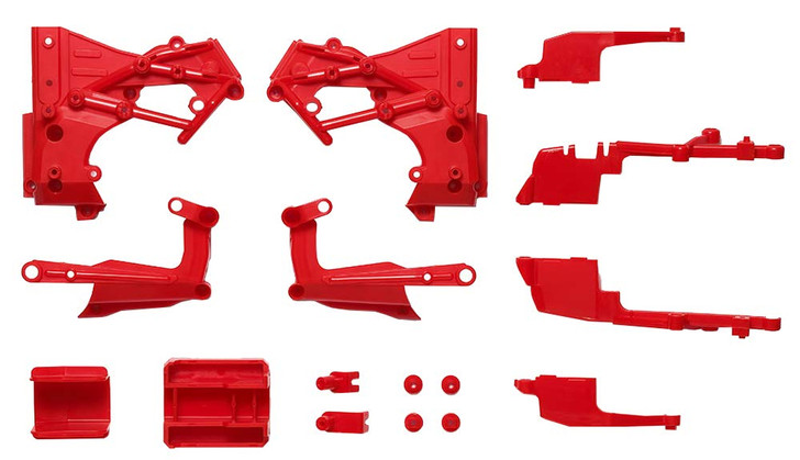 Tamiya 54918 (OP1918) T3-01 C Parts Frame Red