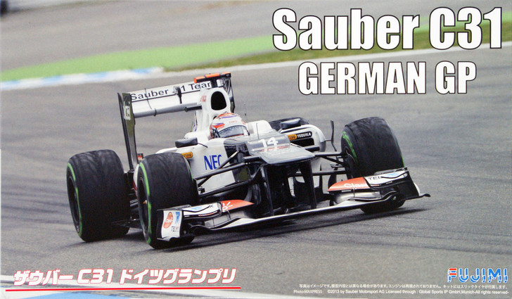 Fujimi GP55 F1 Sauber C31 German GP 1/20 Scale Kit (4968728091723)