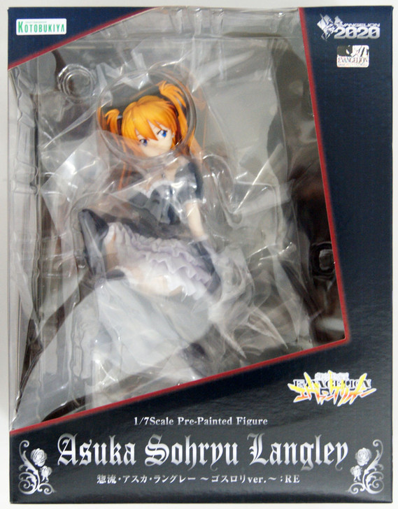 Kotobukiya Asuka Langley Soryu Gothic Lolita Ver. RE 1/7 Figure (Neon  Genesis Evangelion)