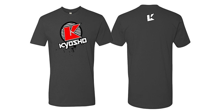 Kyosho 88009S K Circle Short Sleeve T-Shirt (Gray/Size S)