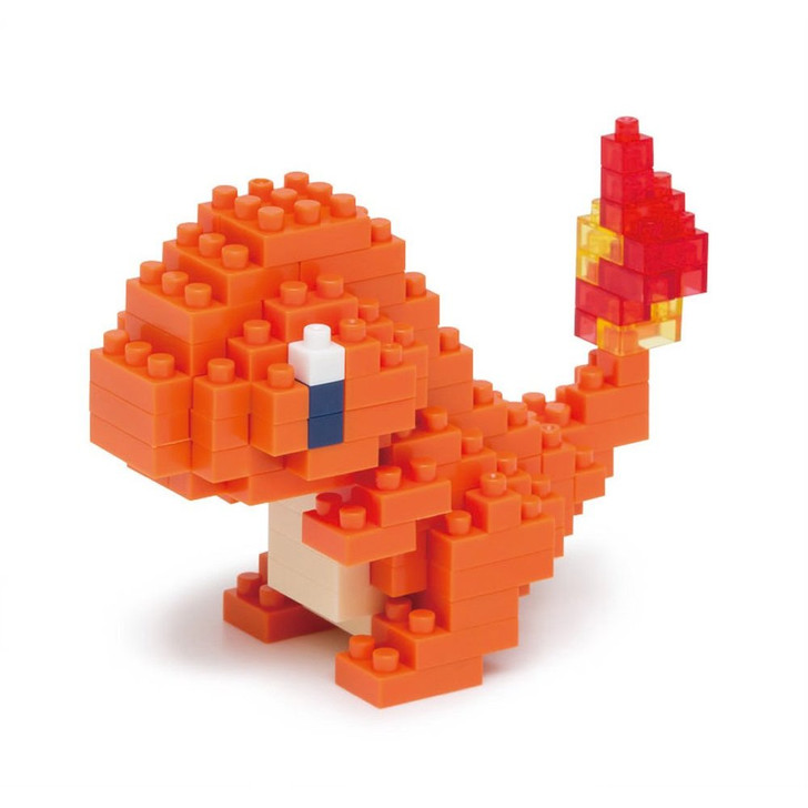 Kawada NBPM-002 nanoblock Pokemon Charmander (Hitokage) (4972825146200)