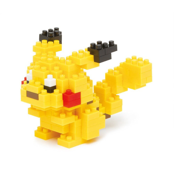 Kawada NBPM-001 nanoblock Pokemon Pikachu (4972825146194)