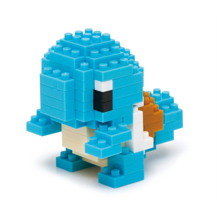 Kawada NBPM-004 nanoblock Pokemon Squirtle (Zenigame) (4972825146224)
