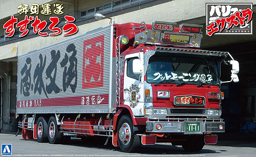 Aoshima 08416 Japanese Decoration Truck Suzutaro 1/32 Scale Kit (4905083008416)