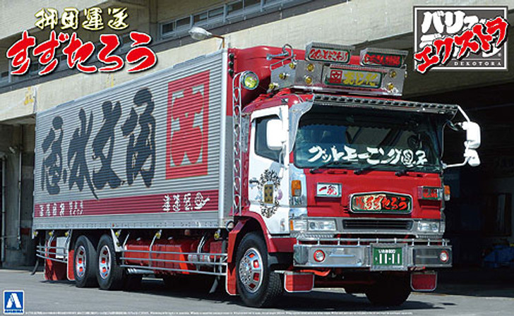 Aoshima 08416 Japanese Decoration Truck Suzutaro 1/32 Scale Kit