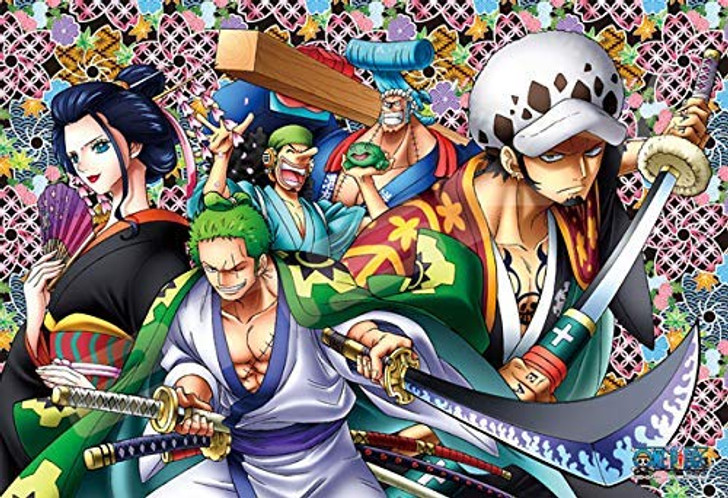 Ensky Art Crystal Jigsaw Puzzle 300-AC044 Japanese Anime One Piece Wano Country (300 Pieces)