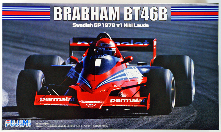 Fujimi GP SP35 F1 Brabham BT46B Swedish GP 1978 #1 Skeleton Body 1/20 Scale Kit (4968728091747)