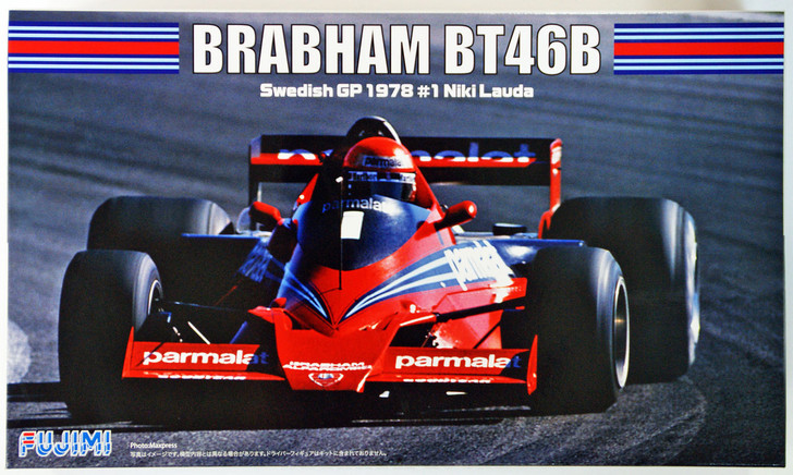 Fujimi GP SP35 F1 Brabham BT46B Swedish GP 1978 #1 Skeleton Body 1/20 Scale Kit