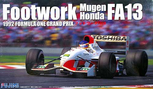 Fujimi GP SP 090672 F1 Footwork Mugen Honda FA13 with Photo Etching Parts 1/20 Scale Kit (4968728090672)