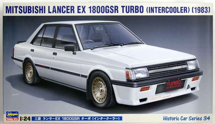 Hasegawa 1/24 Mitsubishi Lancer EX 1800GSR Turbo (Intercooler) Plastic Model