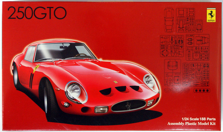 Fujimi RS-SP5 Ferrari 250 GTO with Machined Aluminum Wheel 1/24
