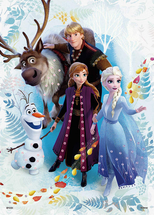 Epoch Jigsaw Puzzle Decoration 74-012 Disney Frozen Journey Frozen 2 (500 Pieces)