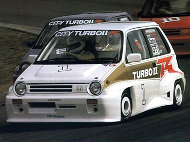 Aoshima 59128 The Model Car SP MUGEN AA CITY TURBO IIR ONE MAKE SILHOUETTE 1/24 Scale Kit