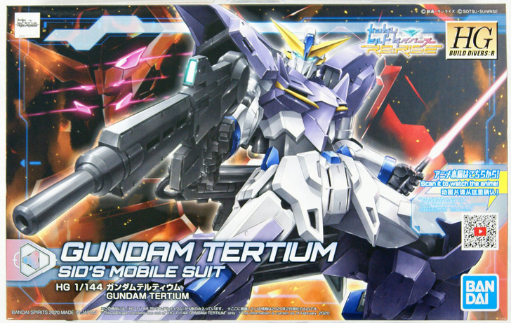 Bandai HG Gundam Build Divers Re:RISE 16 Gundam Tertium 1/144 Scale Kit