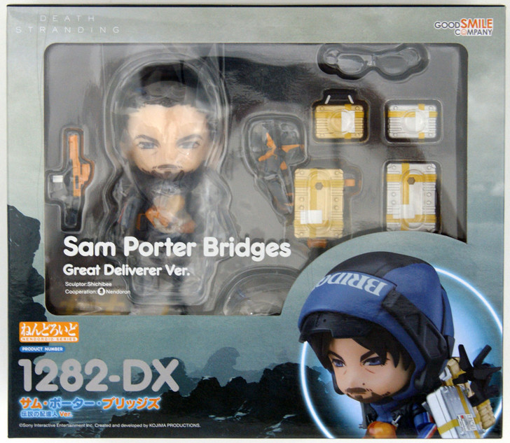 Good Smile Nendoroid 1282?EE»EE¤ÂEE»EEEEE»DX Sam Porter Bridges: Great Deliverer Ver. (DEATH STRANDING)
