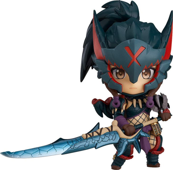 Good Smile Nendoroid 1284 Hunter: Female Nargacuga Alpha Armor Ver. (MONSTER HUNTER WORLD: ICEBORNE)