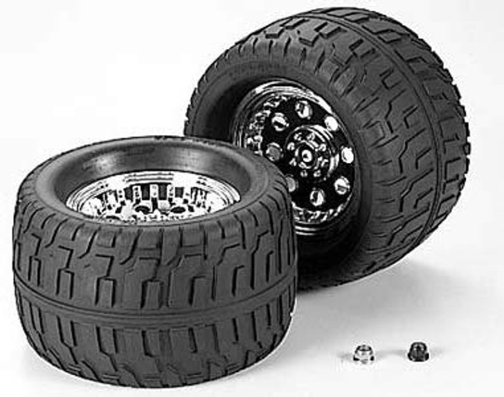 Tamiya 53498 (OP498) TGM-02 144/85 Road Tire & Wheel (1 pair)