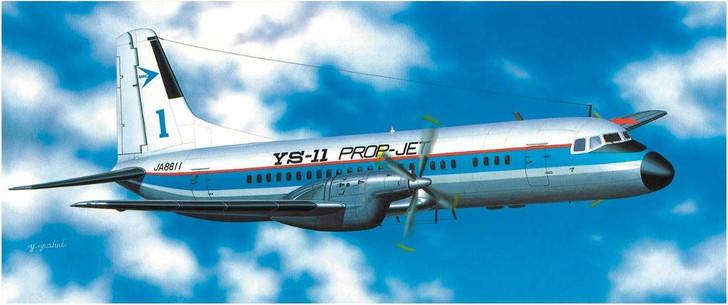 Hasegawa 08363 YS-11 PROTOTYPE NO.1/NO.2  1/144 Scale Kit