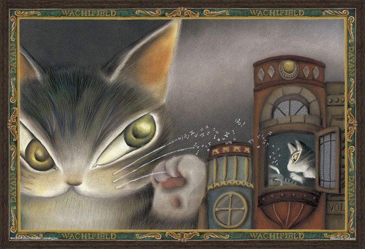 Yanoman Jigsaw Puzzle 03-909 Wachifield Story of the Whiskers (300 Pieces)