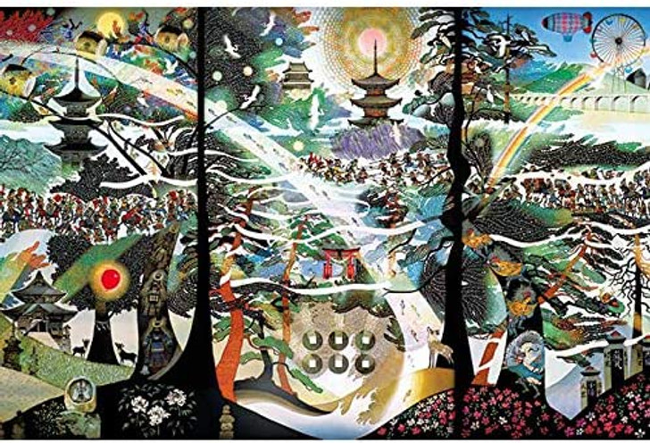 APPLEONE Jigsaw Puzzle 1000-849 Seiji Fujishiro Dream of Rokubunsen Nagano Japan (1000 Pieces)