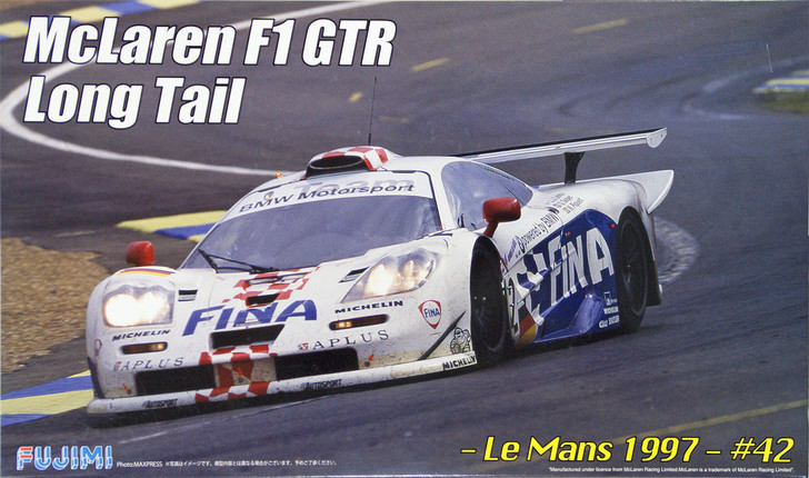 Fujimi RS-79 McLaren F1 GTR Long Tail Le Mans 1997 #42 1/24 Scale Kit 125824 (4968728125824)