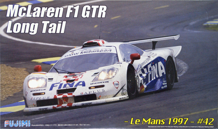 Fujimi RS-79 McLaren F1 GTR Long Tail Le Mans 1997 #42 1/24 Scale Kit 125824