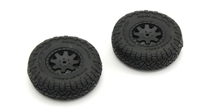 Kyosho MXTH001 Premounted Tire/Wheel 2pcs Toyota 4Runner